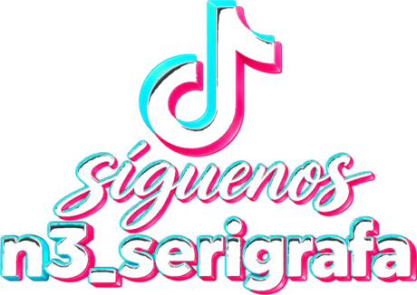 Síguenos en TikTok @n3_serigrafa