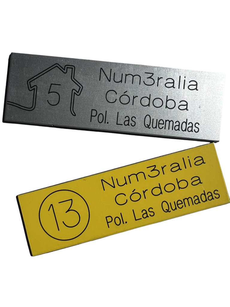 placas buzones