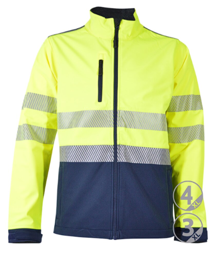 Chaqueta Softshell Alta Visibilidad