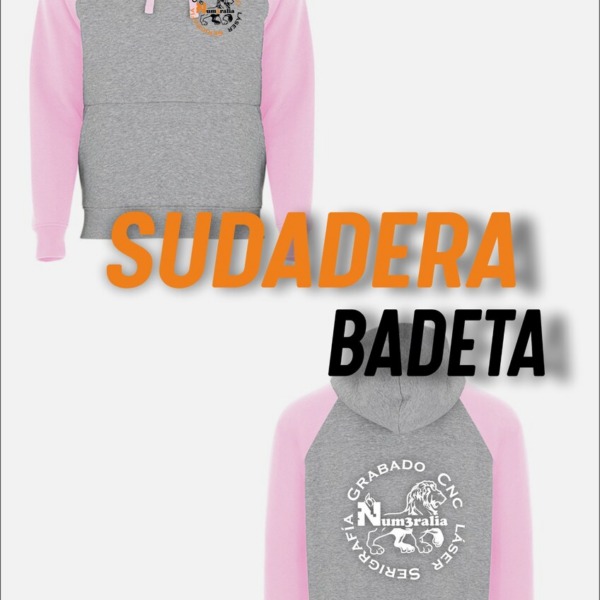 Sudadera Bicolor Capucha Badeta (Pack)