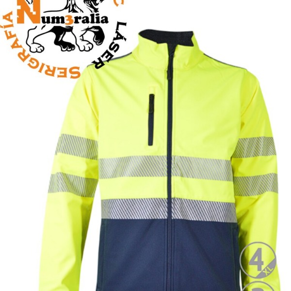 Chaqueta Softshell Alta Visibilidad