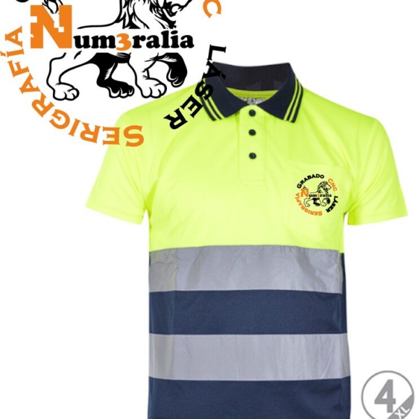 Polo Corto Alta Visibilidad