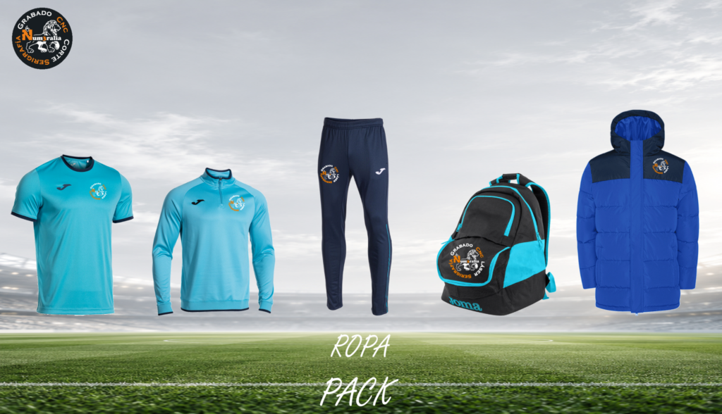pack de chandals + mochila + chaquetón