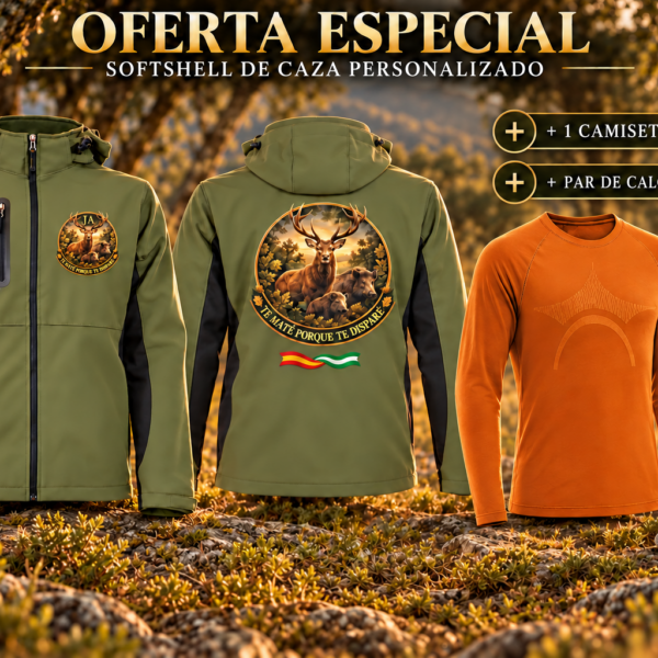 Pack softshell + térmica + calcetines