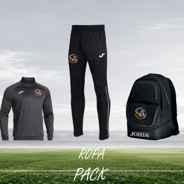 pack de chandals + mochila + chaquetón