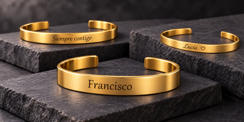 PULSERA DE ACERO INOXIDABLE