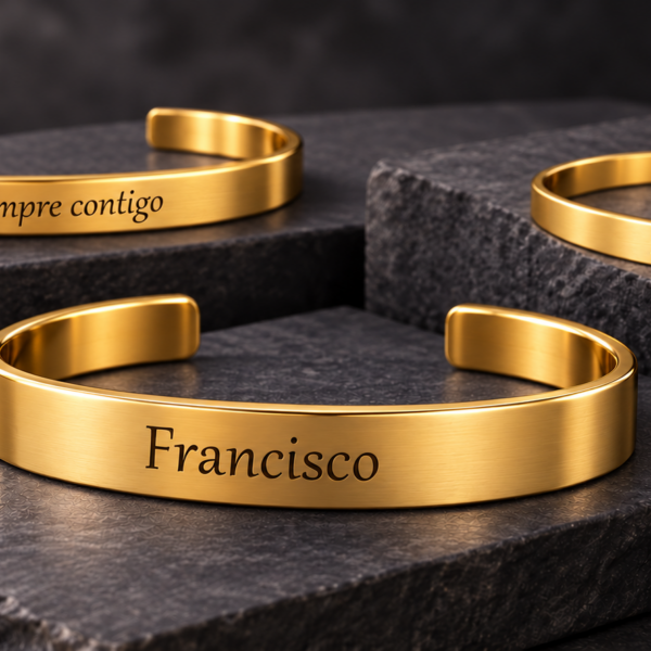 PULSERA DE ACERO INOXIDABLE